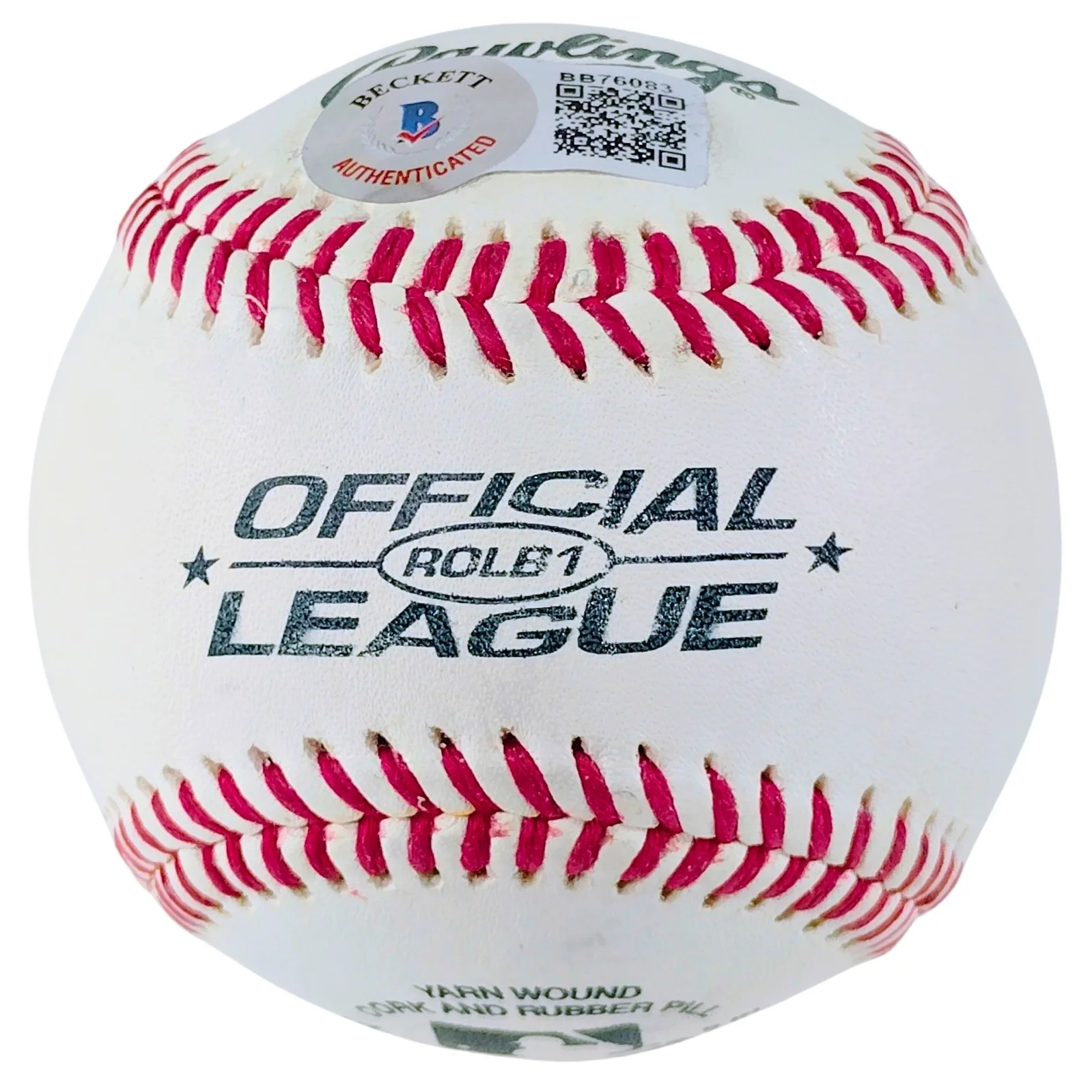 Jaden Smith — Jaden Smith Signed Rawlings Baseball Beckett BAS COA Actor Rapper Autographed, image 5