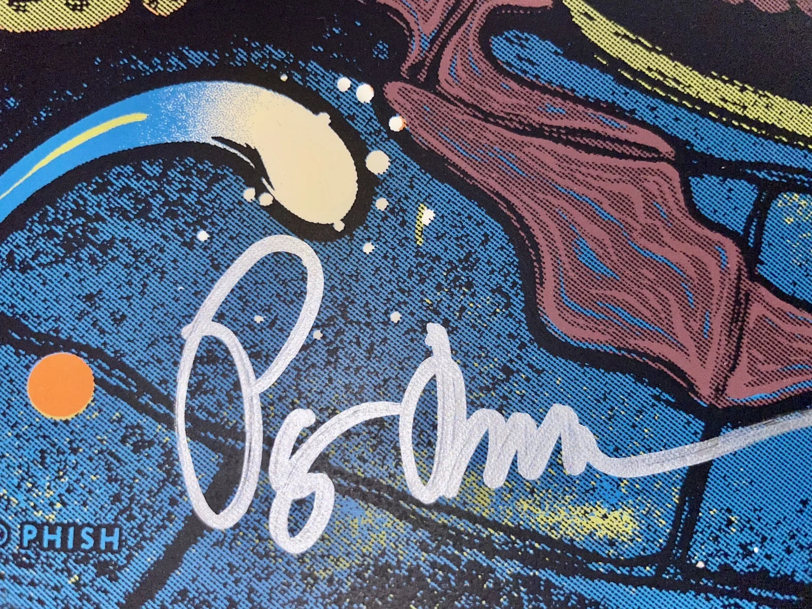 PHISH Autographed NYE 2022 NYC Poster Signed By Trey, Mike, Fish, Page -Beckett, image 4
