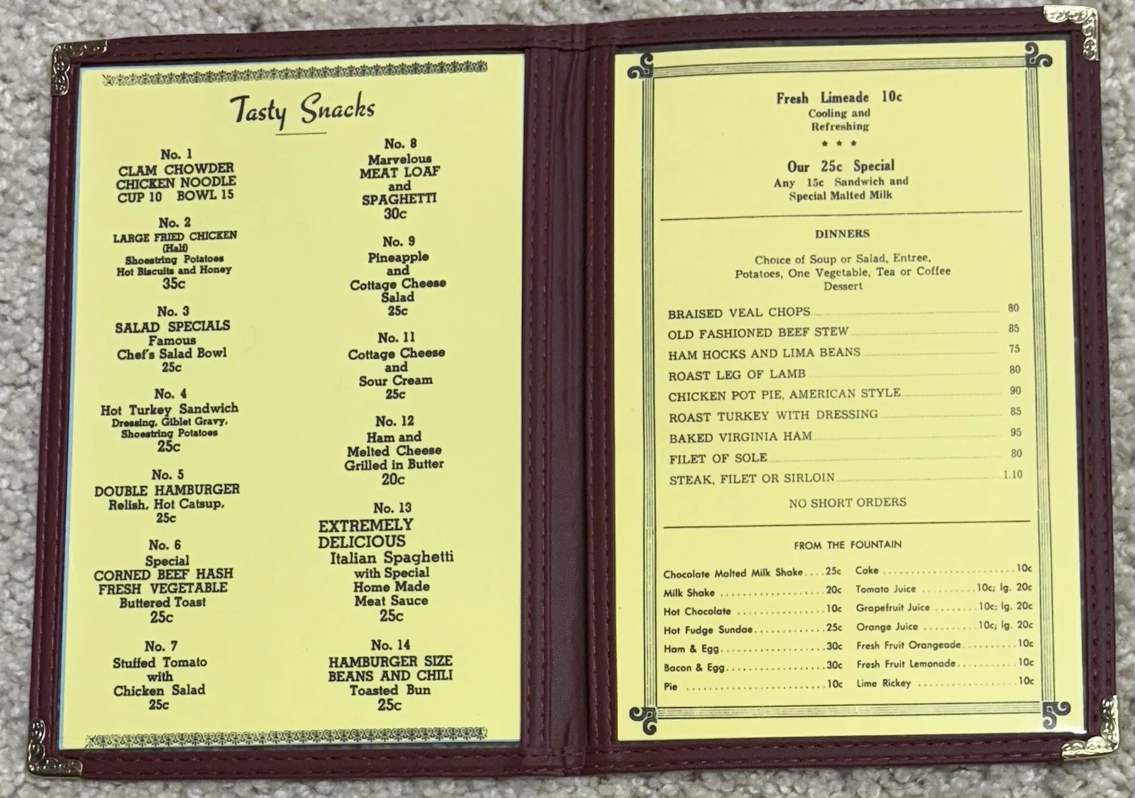 Jerry Seinfeld Signed Autograph Auto Monk’s Cafe Menu Restaurant Prop PSA/DNA, image 2