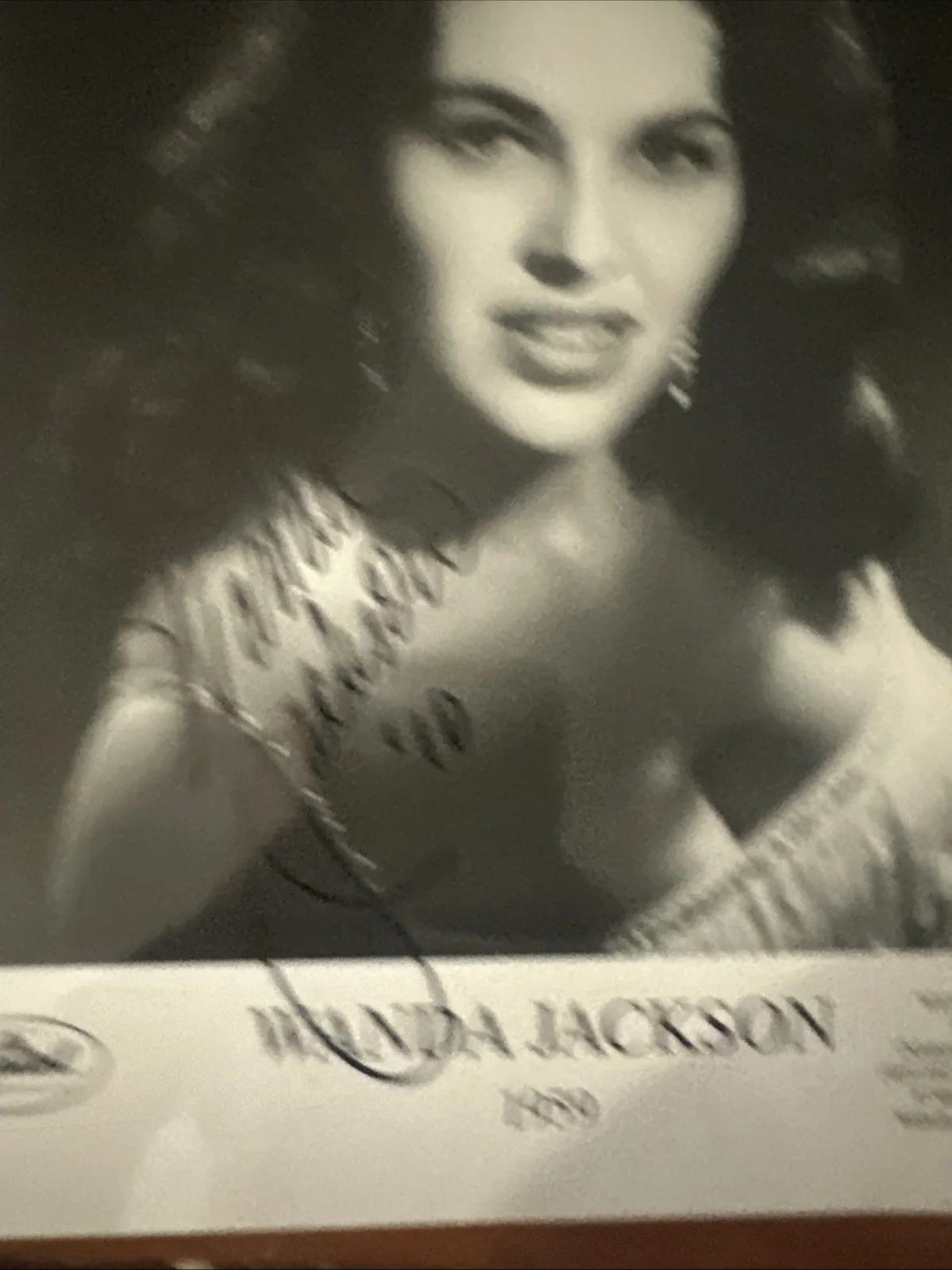 Wanda Jackson Country Singer Autographed 8 X 10 Promo Photo 1959, изображение 2