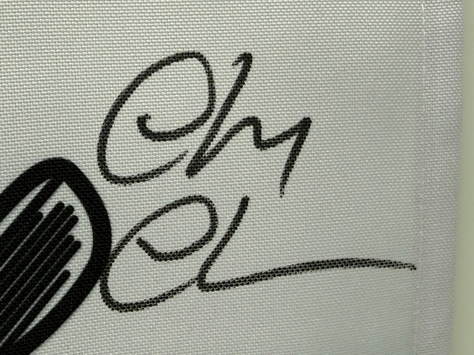 Chevy Chase — Chevy Chase Signed Bushwood Country Club Caddyshack Pin Flag Beckett COA Ty Webb, изображение 2