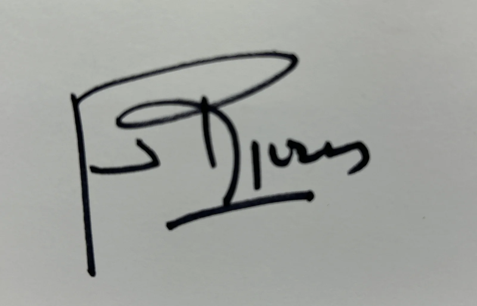 Joan Rivers — Joan Rivers Comedian Actress Writer Signature on Index Card Original, image 2