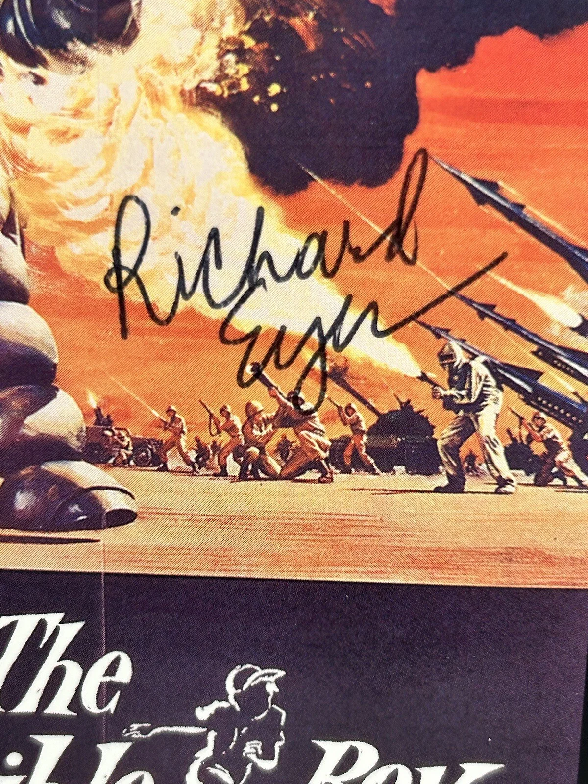 Richard Eyer — Richard Eyer The Invisible Boy Movie Signed Card, изображение 2