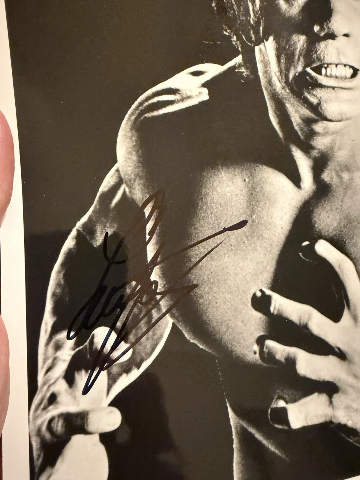 Beckett certified signed photo Lou Ferrigno The Incredible Hulk Marvel Comics., изображение 2