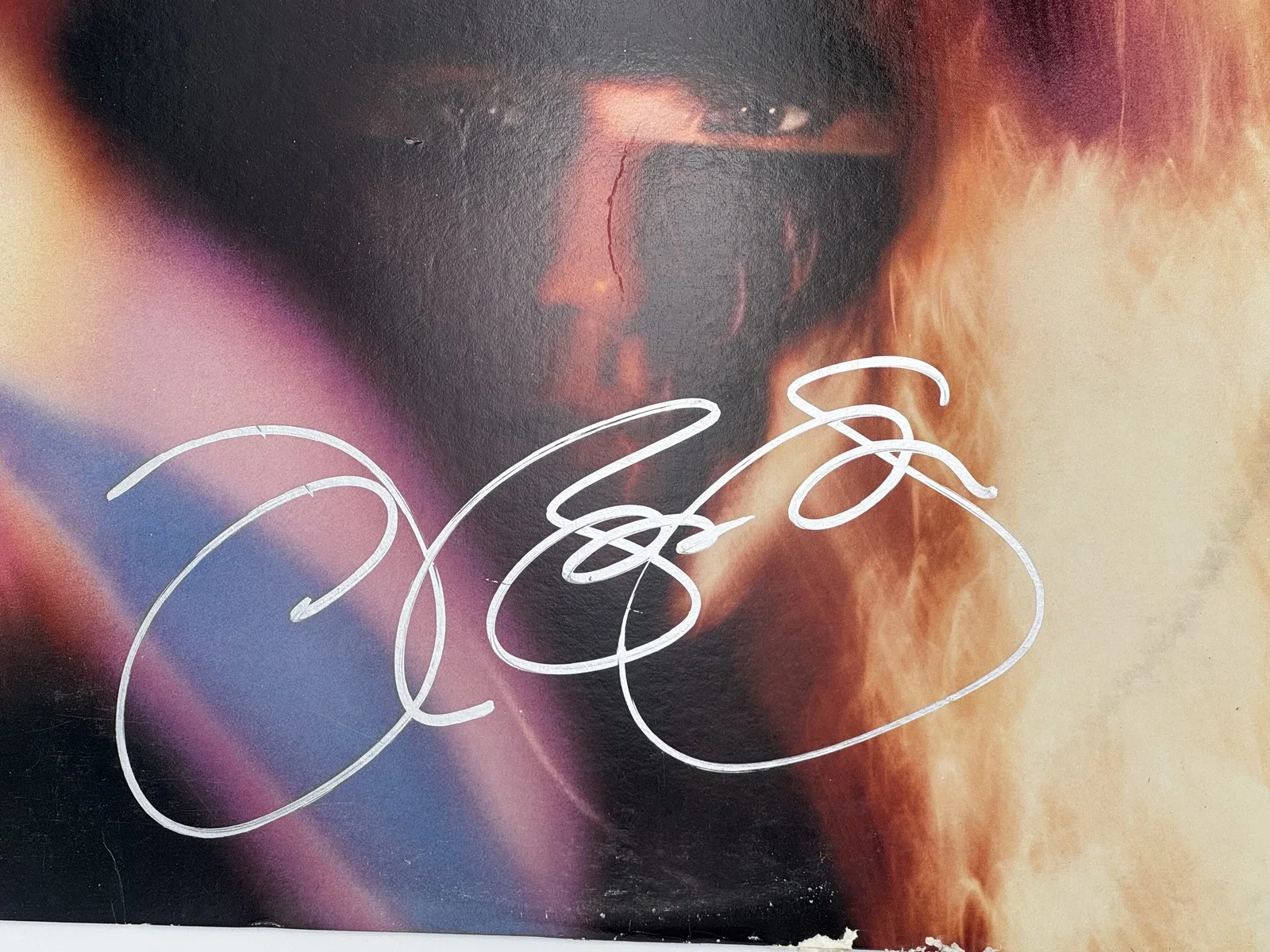 Jon Bon Jovi — Jon Bon Jovi signed 7800° Fahrenheit vinyl record album autograph JSA 517, изображение 2