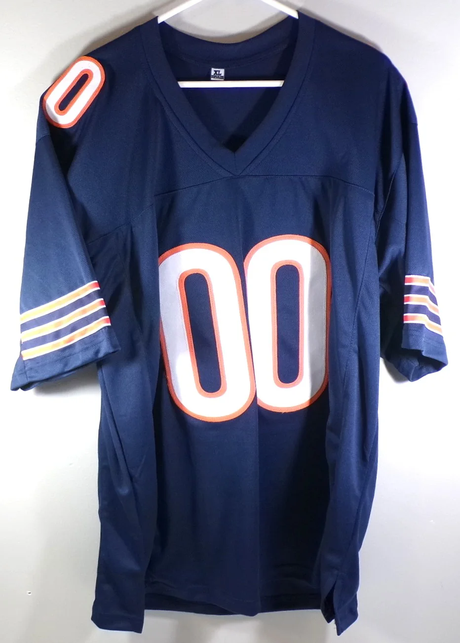 Chevy Chase — Chevy Chase Signed Clark Griswold #00 Chicago Bears Vacation Jersey Auto BAS COA, image 2