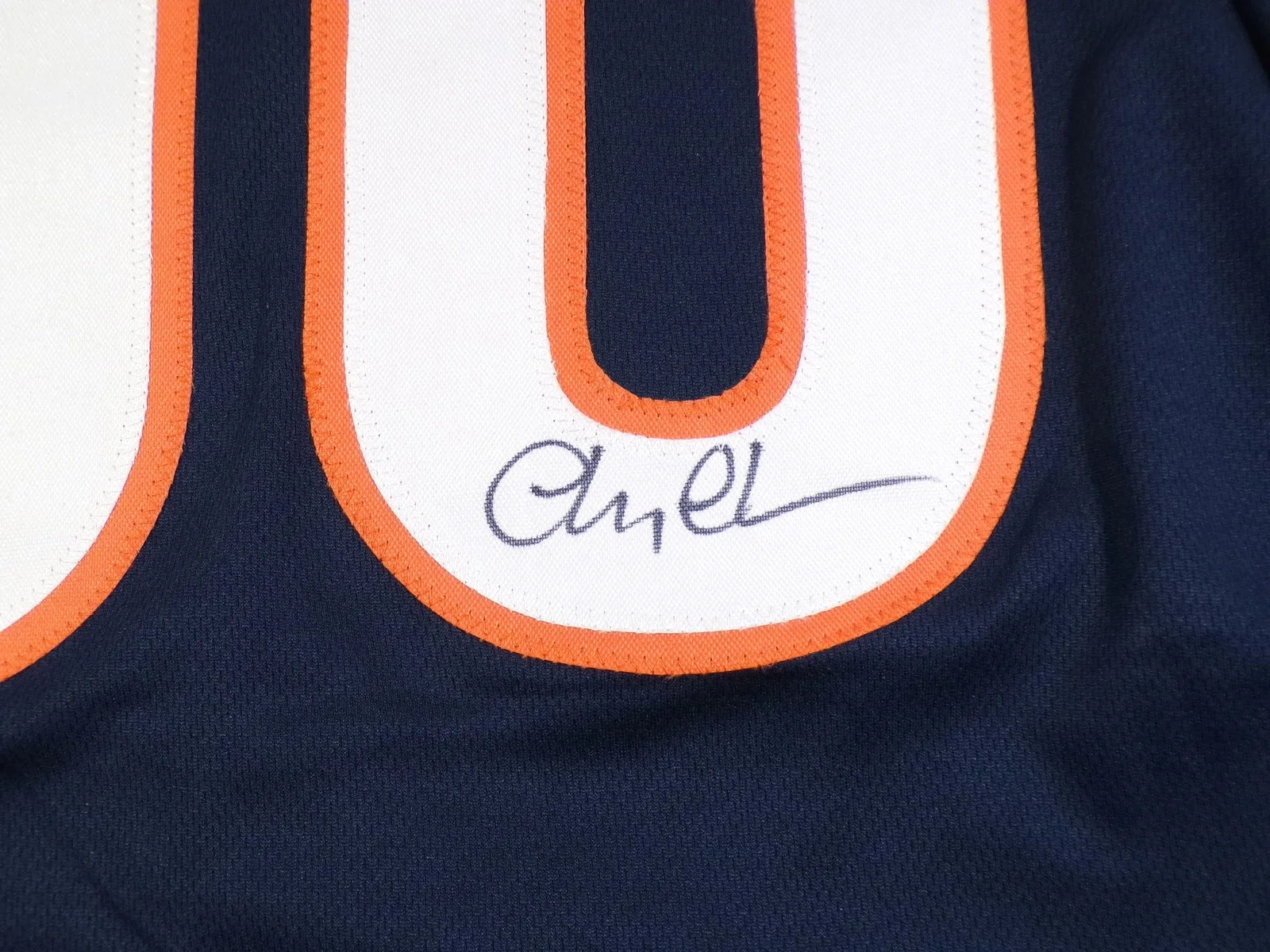 Chevy Chase — Chevy Chase Signed Clark Griswold #00 Chicago Bears Vacation Jersey Auto BAS COA, image 4