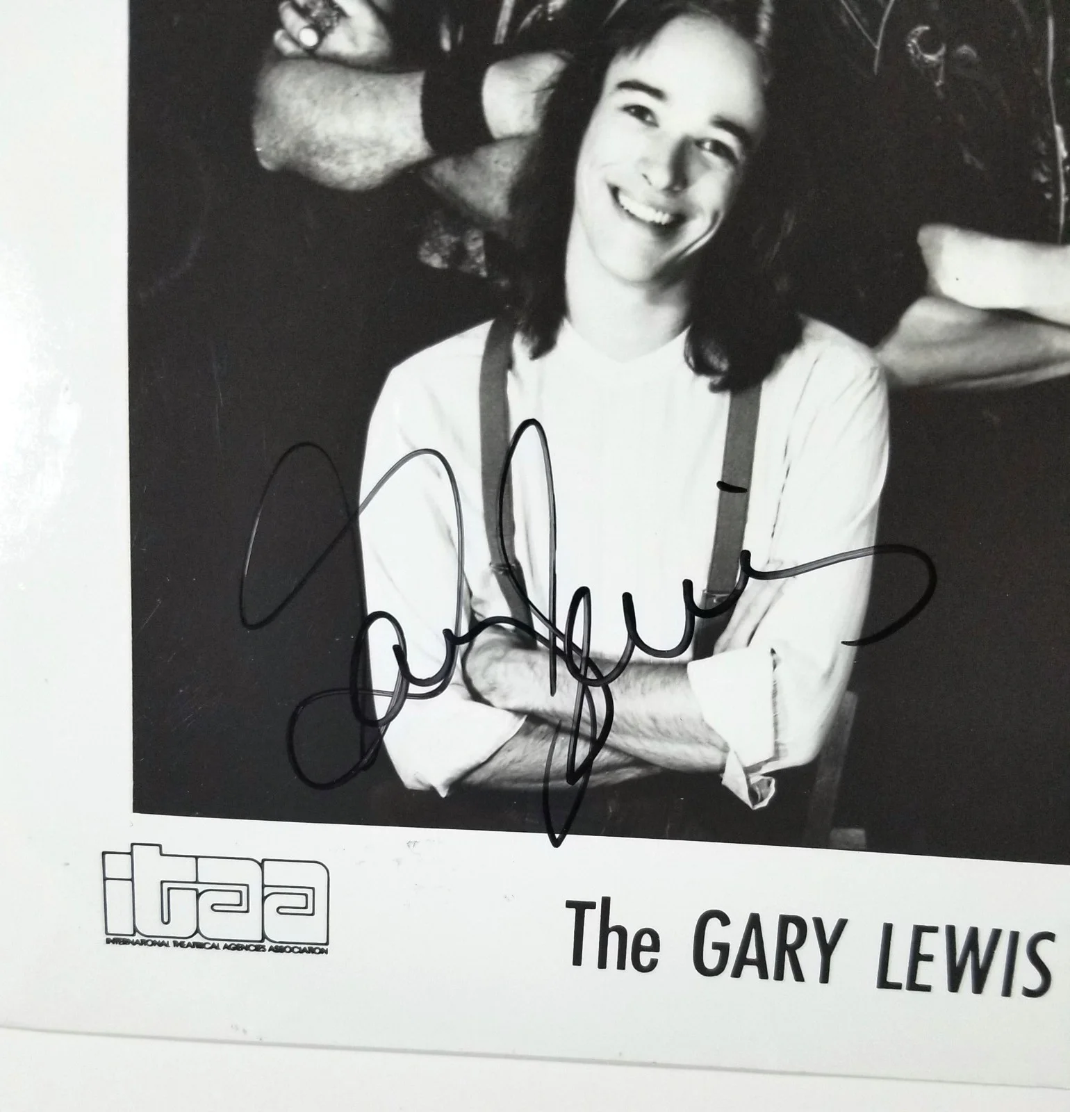 Gary Lewis REAL hand SIGNED 8x10" Vintage Promo Photo COA Autographed, image 2