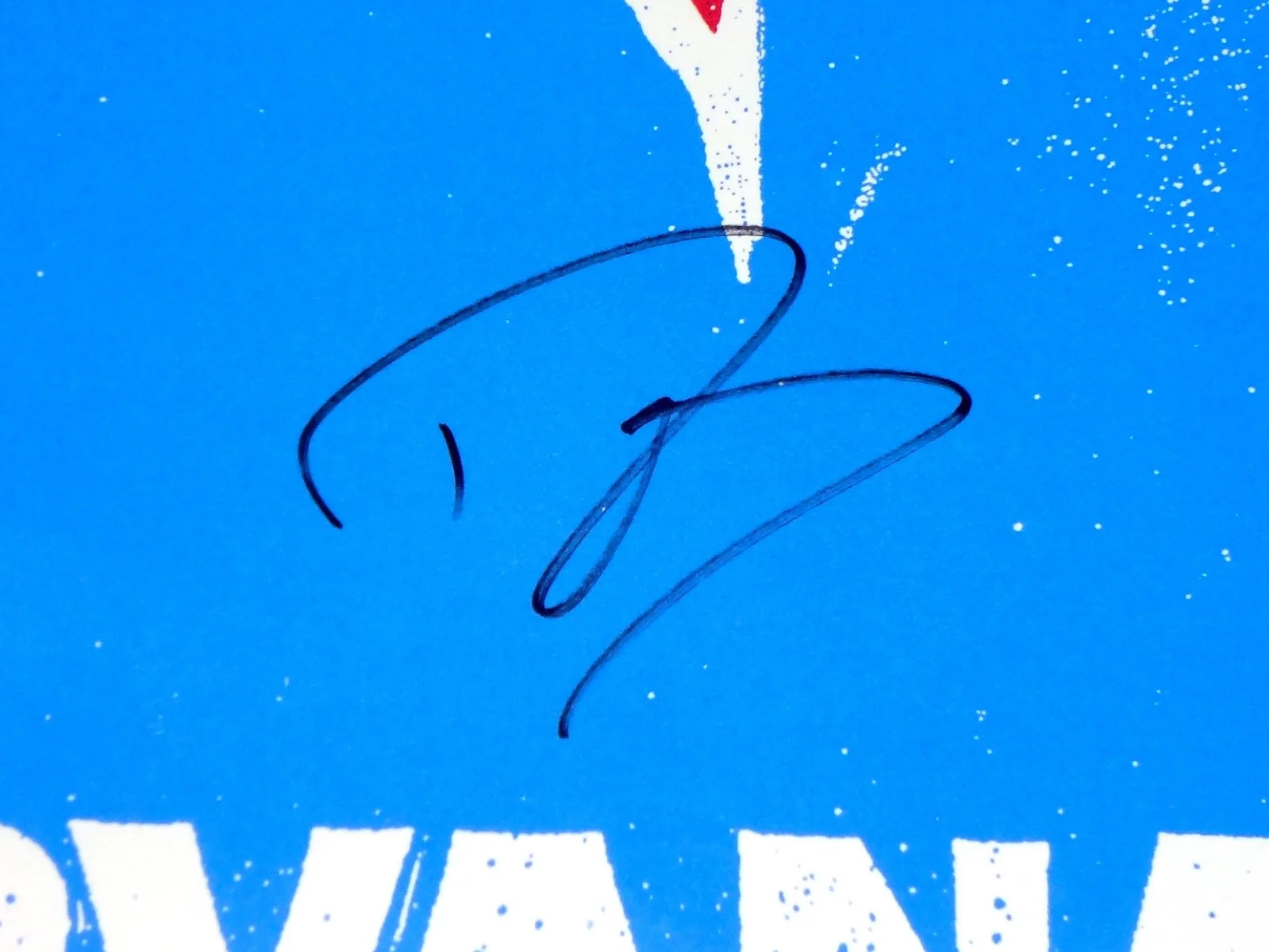 NIRVANA HAND SIGNED AUTOGRAPHED ELECT TO SAVE 2008 PRINT MAFIA SILKSCREEN POSTER, image 2