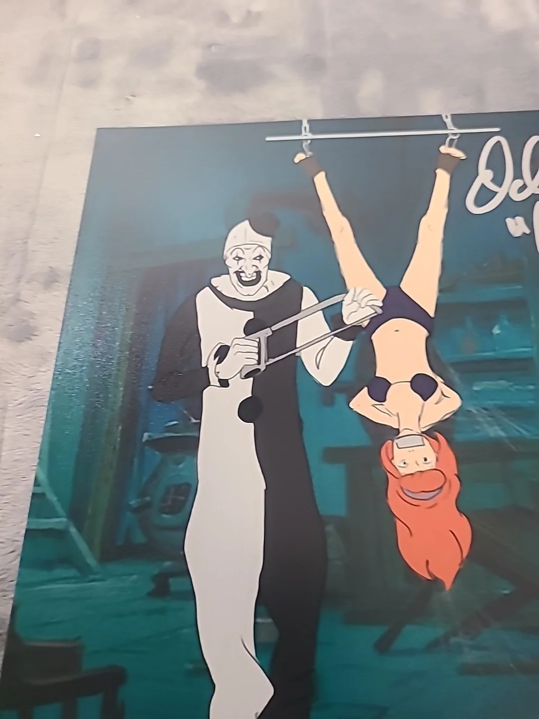 Howard Dean Thornton Signed Scooby Doo Photo JSA Certified 8" X 10" + Sketch, image 4