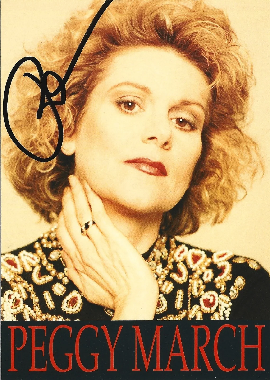 Peggy March SIGNED 7" Memories of Heidelberg Vinyl Record Sleeve + Photo COA, изображение 5