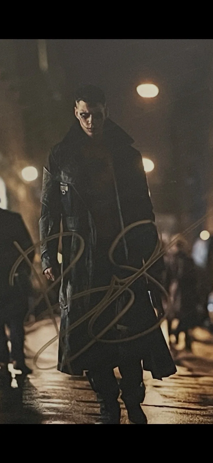 Bill Skarsgård — The Crow 2024 Bill Skarsgård as Eric Draven Signed Photo Framed, изображение 3