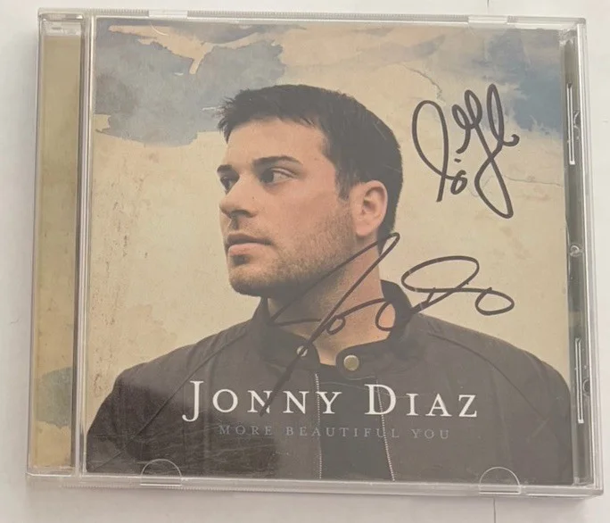 Jonny Diaz Signed Autographed CD Photo Lot More Beautiful You Come Let Us Adore, image 2