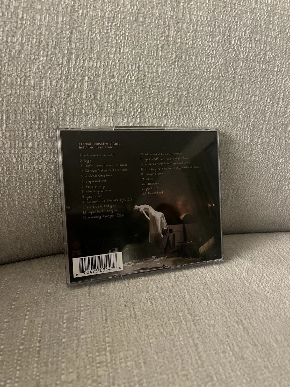 Ariana Grande signed insert Eternal Sunshine Deluxe Brighter Days Ahead, image 3