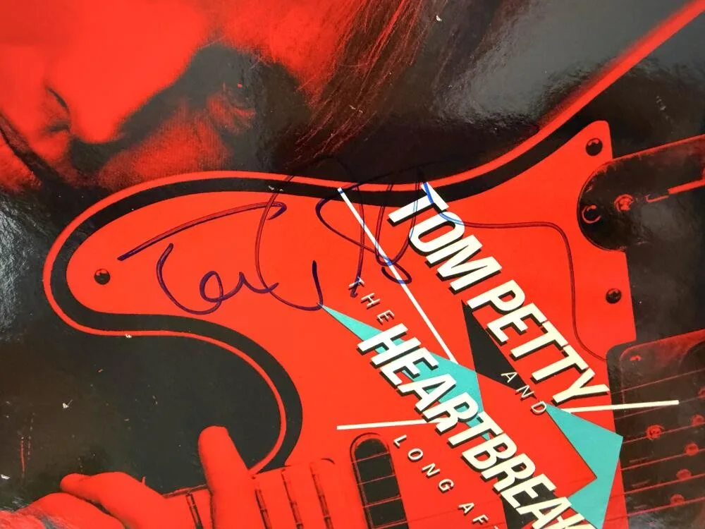 Tom Petty — Tom Petty Signed Autograph Album Vinyl Record LP - Long After Dark w/ JSA COA, image 2