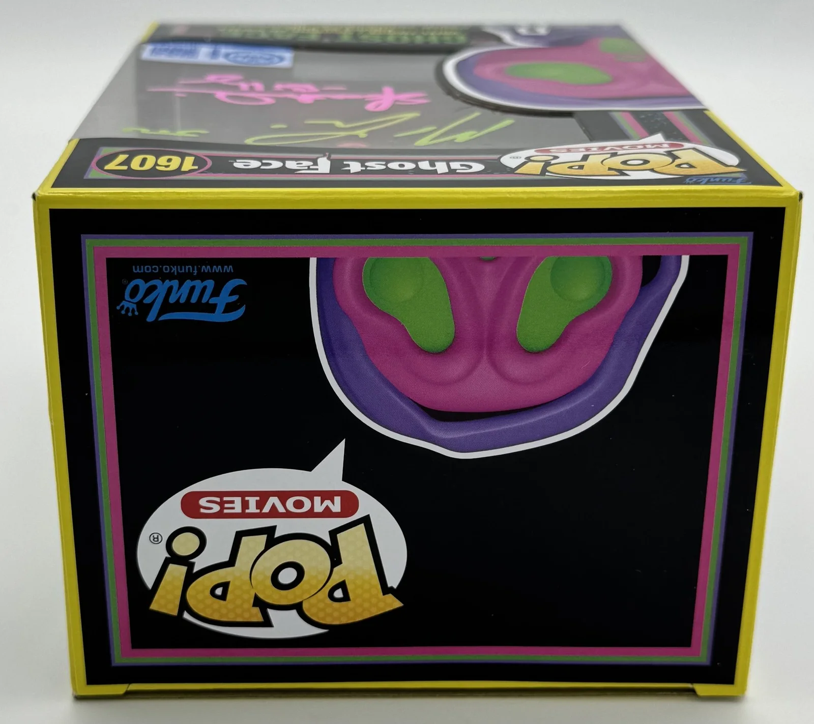 Skeet Ulrich, Matthew Lillard — Matthew Lillard Skeet Ulrich signed Ghostface Blacklight Funko 1607 Scream BAS 7, изображение 4