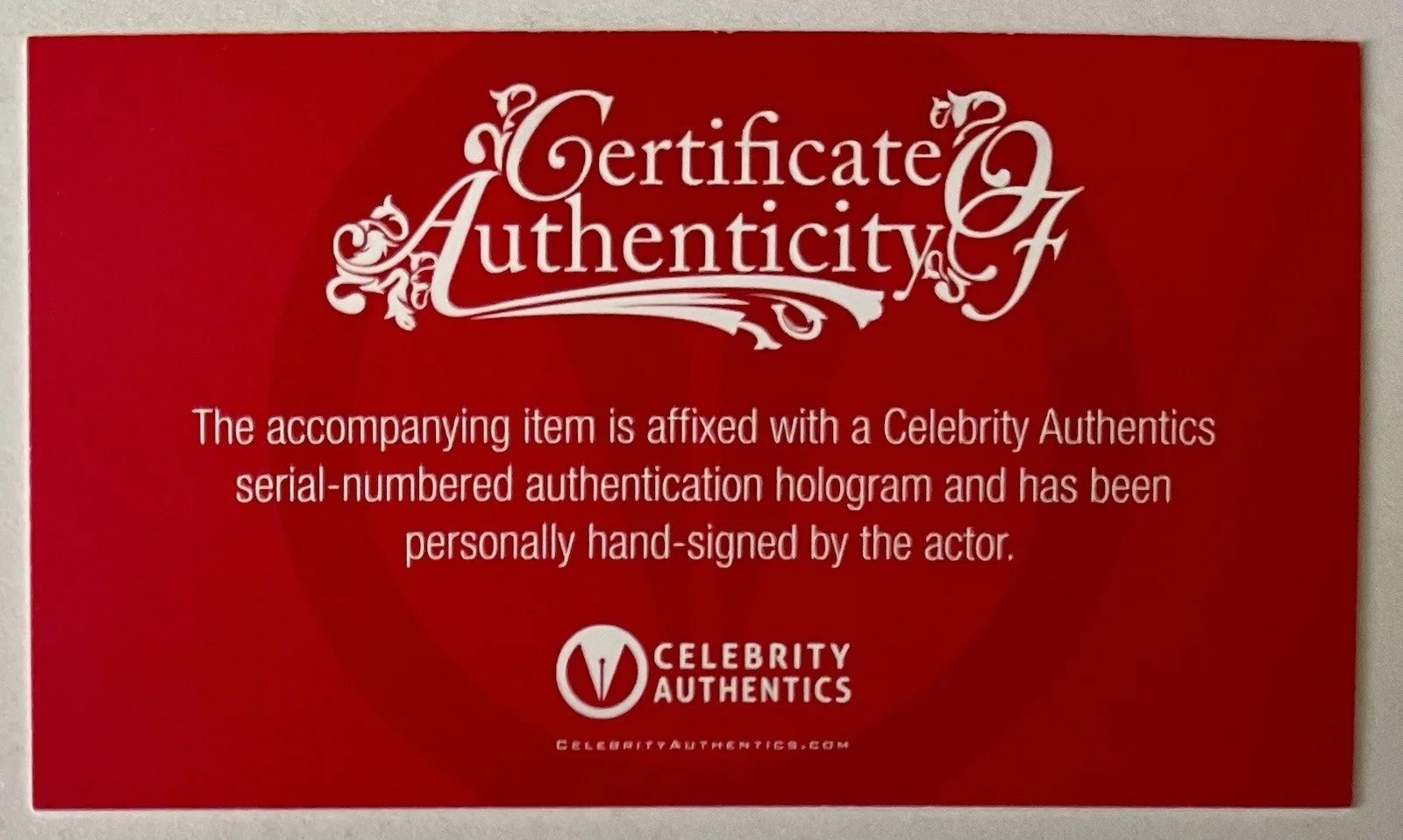 Ian Mcdiarmid — IAN MCDIARMID SIGNED • CELEBRITY AUTHENTICS • EMPEROR • STAR WARS ROS PHOTO, image 4