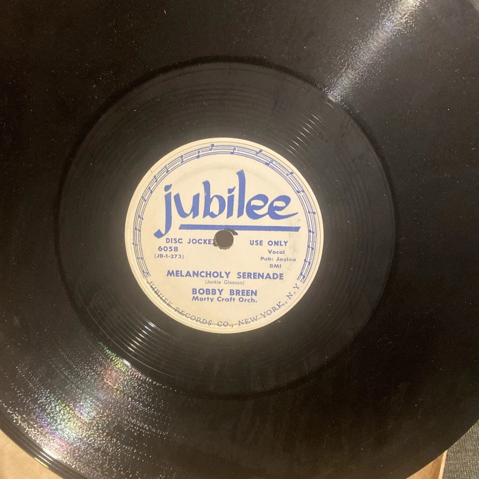 Signed 78 Record Bobby Breen Only Known Copy, image 3