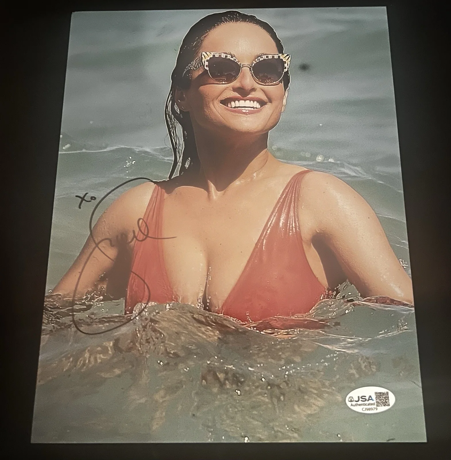 Giada De Laurentiis — Giada De Laurentiis autographed signed 8x10 photo JSA COA Sexy Hot Chef Food