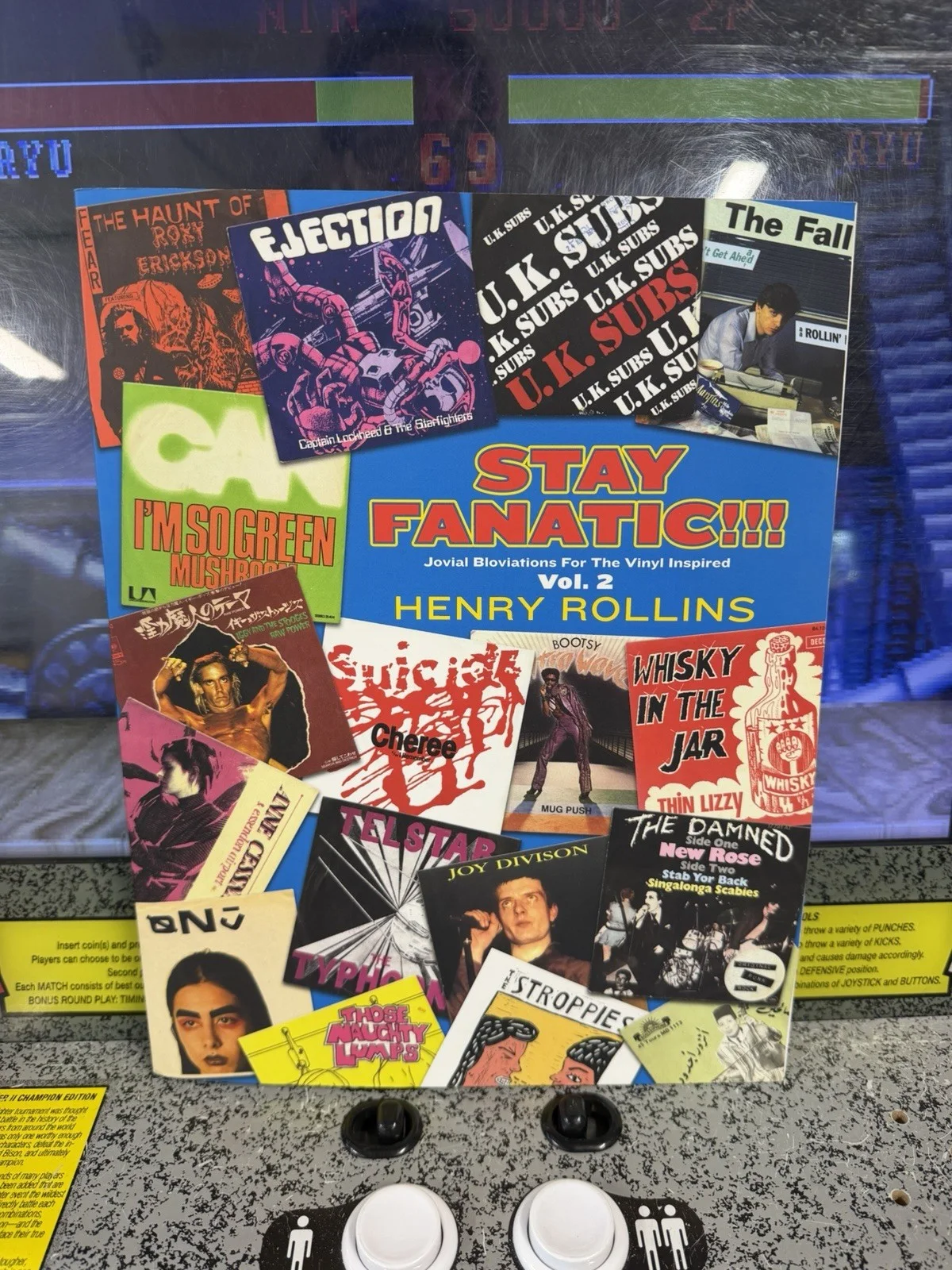 Henry Rollins Signed Autographed Auto "Stay Fanatic!!!" Volume 2 Paperback Book, image 5