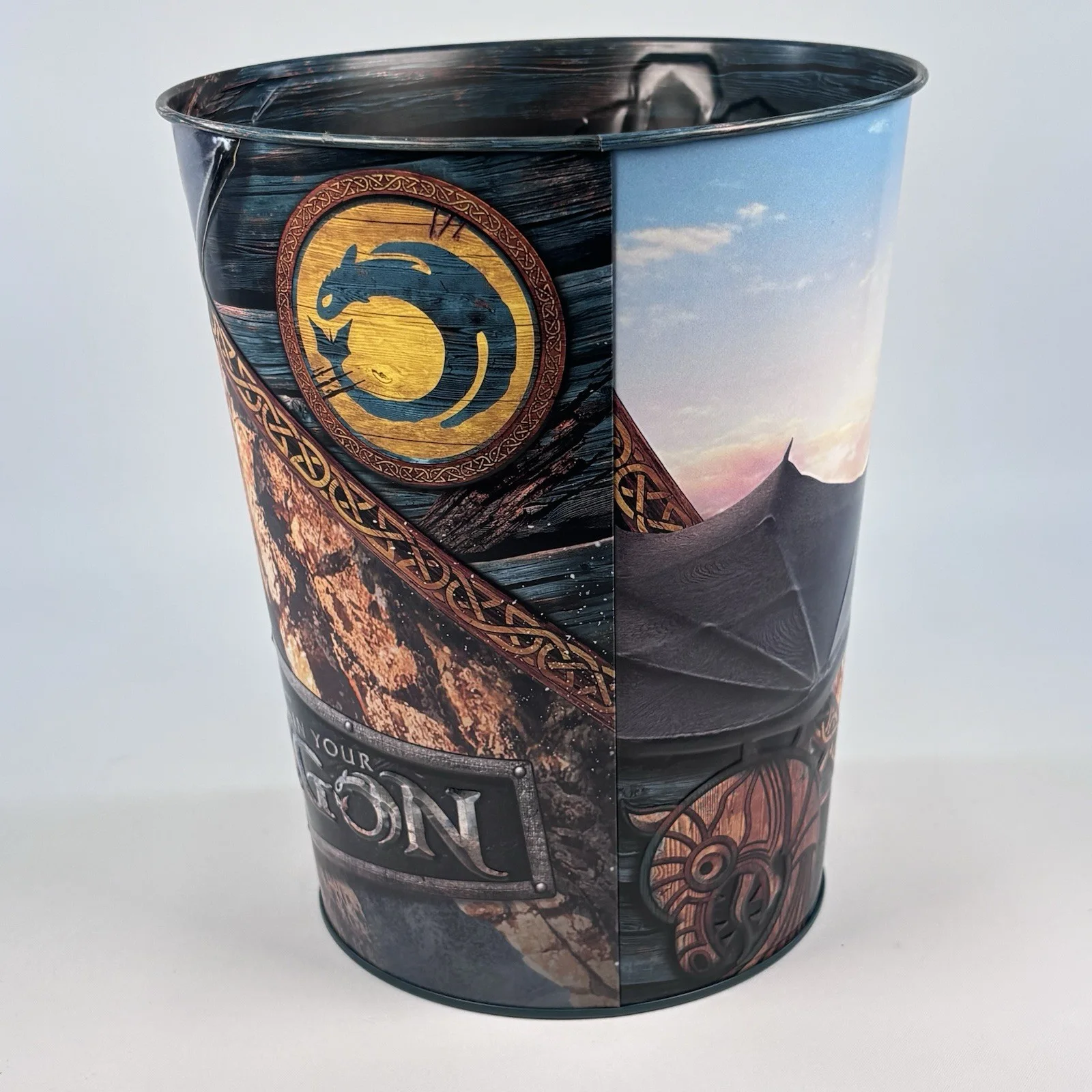 How To Train Your Dragon Metal Popcorn Bucket Large DreamWorks Cinema Tin, изображение 4