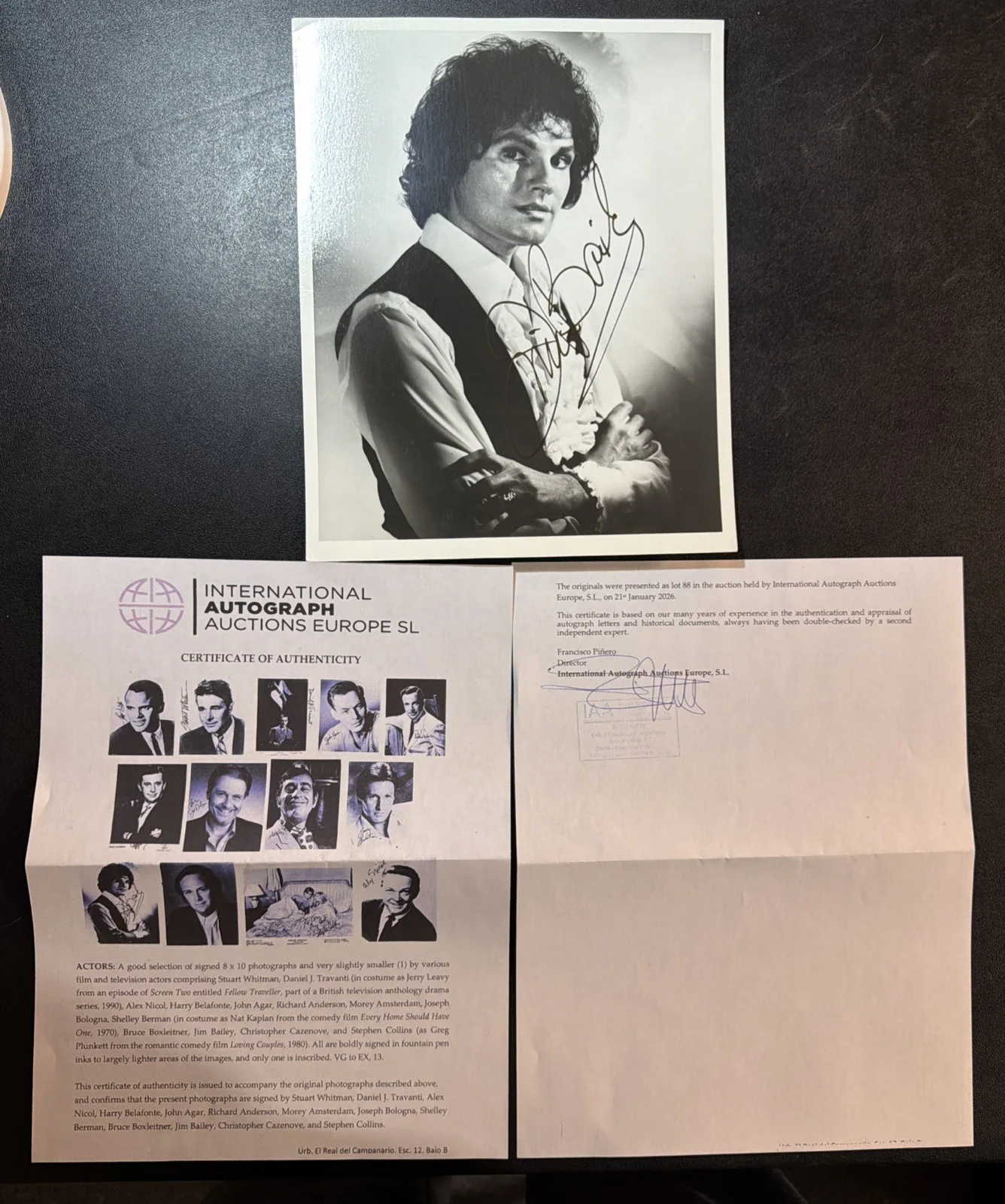 Jim Bailey — Jim Bailey Signed 8x10 Photo Autograph Cabaret Performer Entertainer, изображение 5