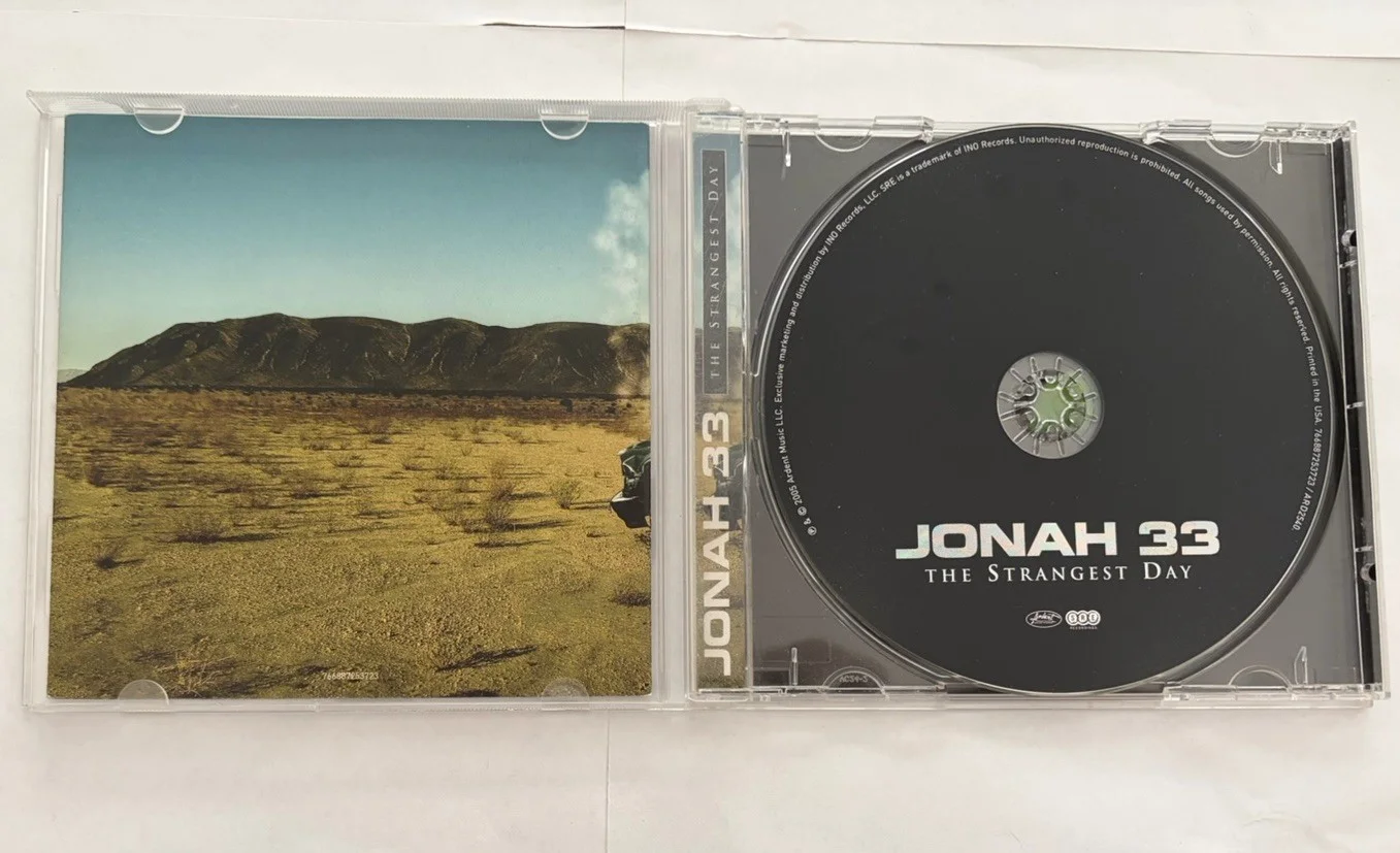 Jonah 33 The Strangest Day CD 2005 Signed Autographed Preorder Ardent Very Good, изображение 3