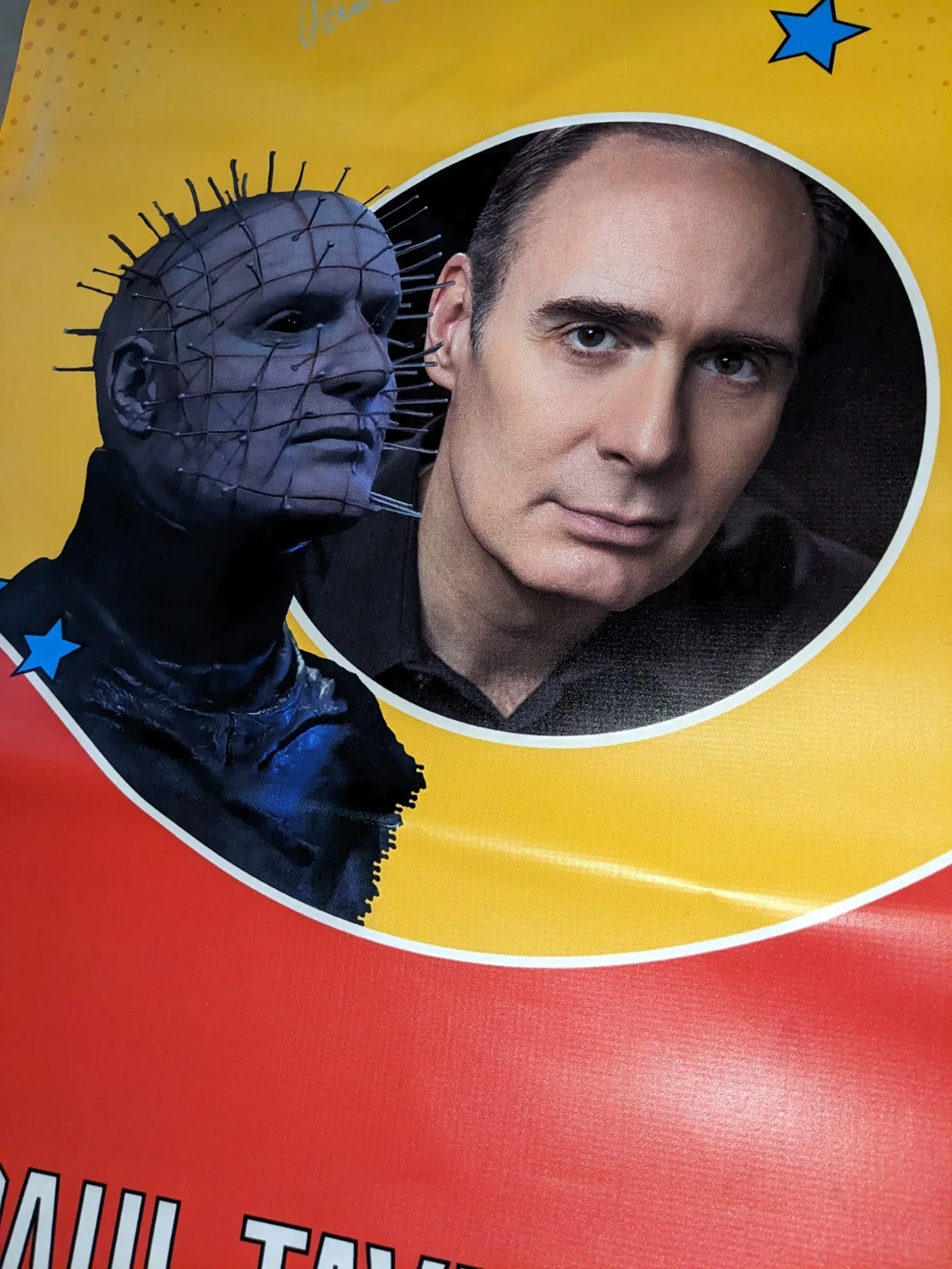 PAUL T TAYLOR Hellraiser Judgement Signed Banner 60'x23' FANBOYS MARKETPLACE, изображение 4