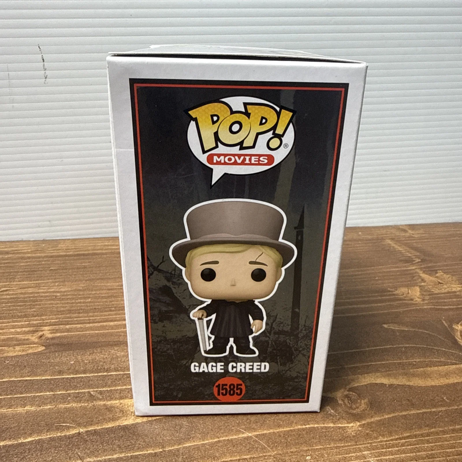 Miko Hughes — Miko Hughes Signed Autographed Funko Gage Creed Pet Sematary # 1585 W/ Protector, image 5