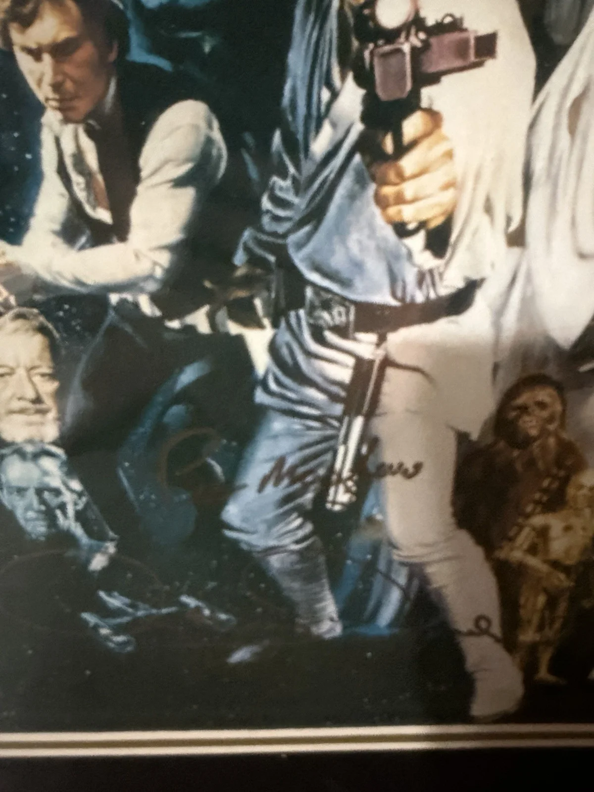 Star Wars: A New Hope Cast Autographed Signed Photo W/COA Hamill, Fisher, изображение 5