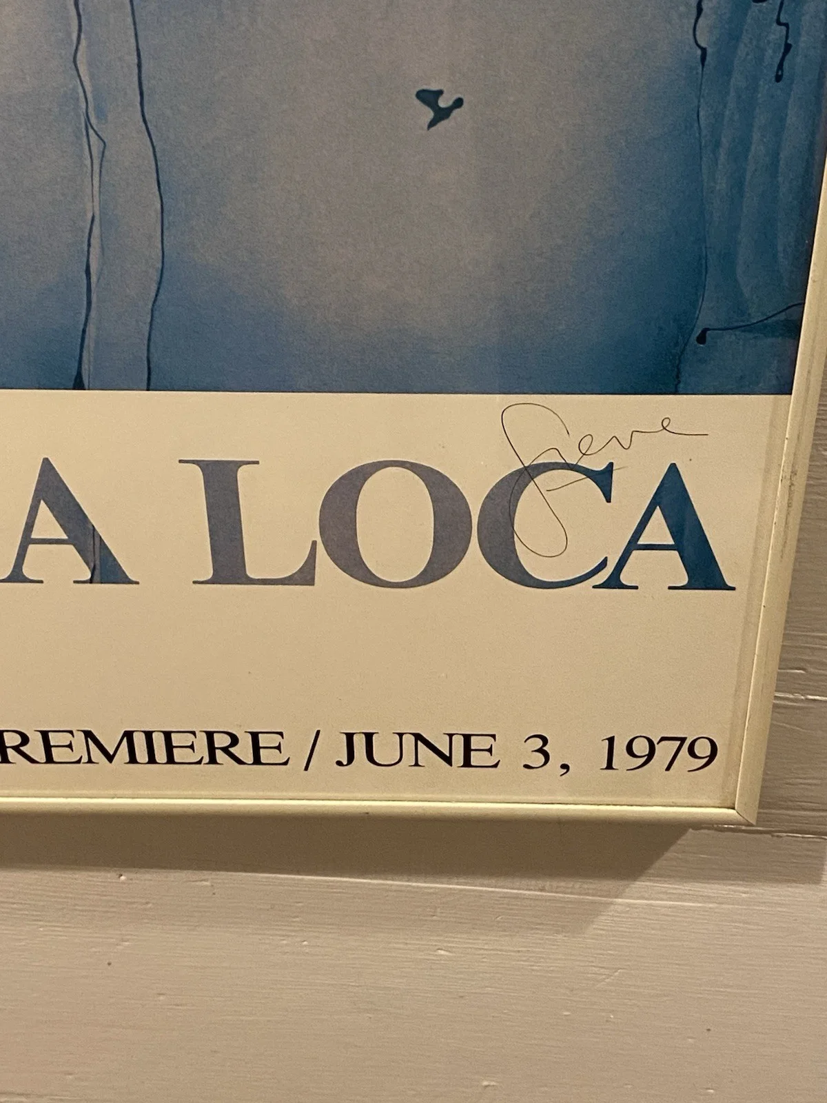 Beverly Sills Signed Poster La Loca 1979 San Diego Opera World Premiere, изображение 5