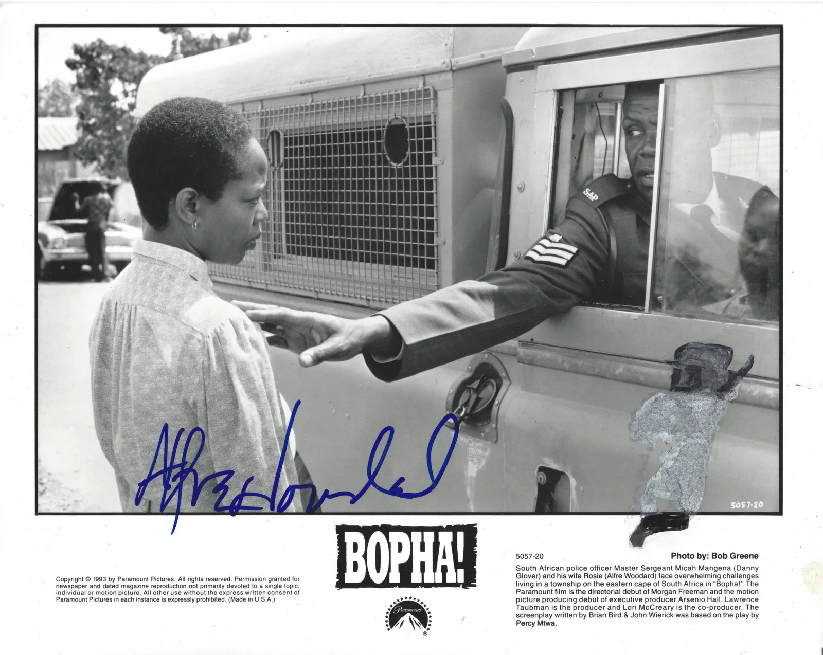 alfre woodard — Alfre Woodard signed 8X10 Original Still Photo - State of Affairs