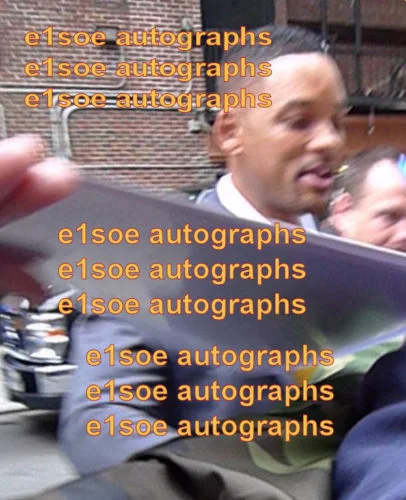 Will Smith — Will Smith signed Seven Pounds 8x10 photo - Men In Black - Proof, изображение 2