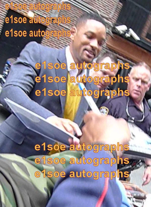 Will Smith — Will Smith signed Seven Pounds 8x10 photo - Men In Black - Proof, изображение 3