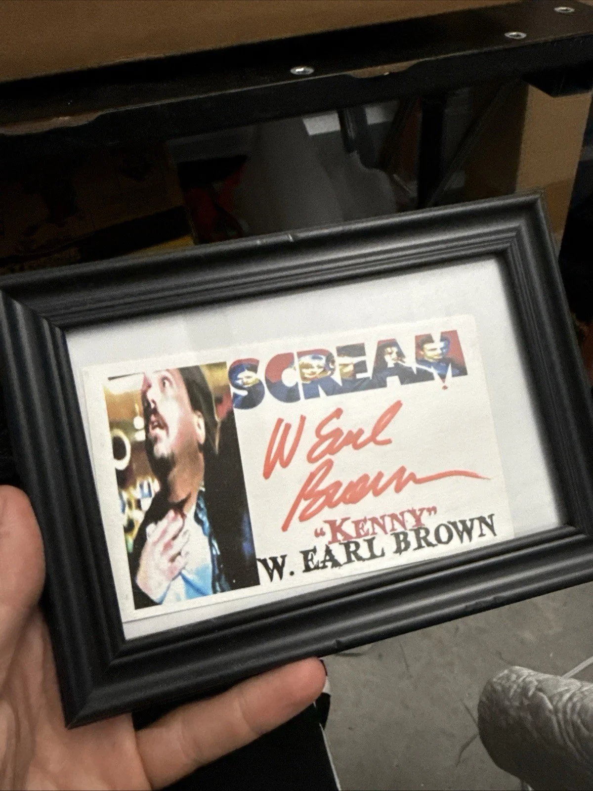 Scream Autographed Photo Lot Ghostface Dane Farwell & W Earl Brown COA?, image 2