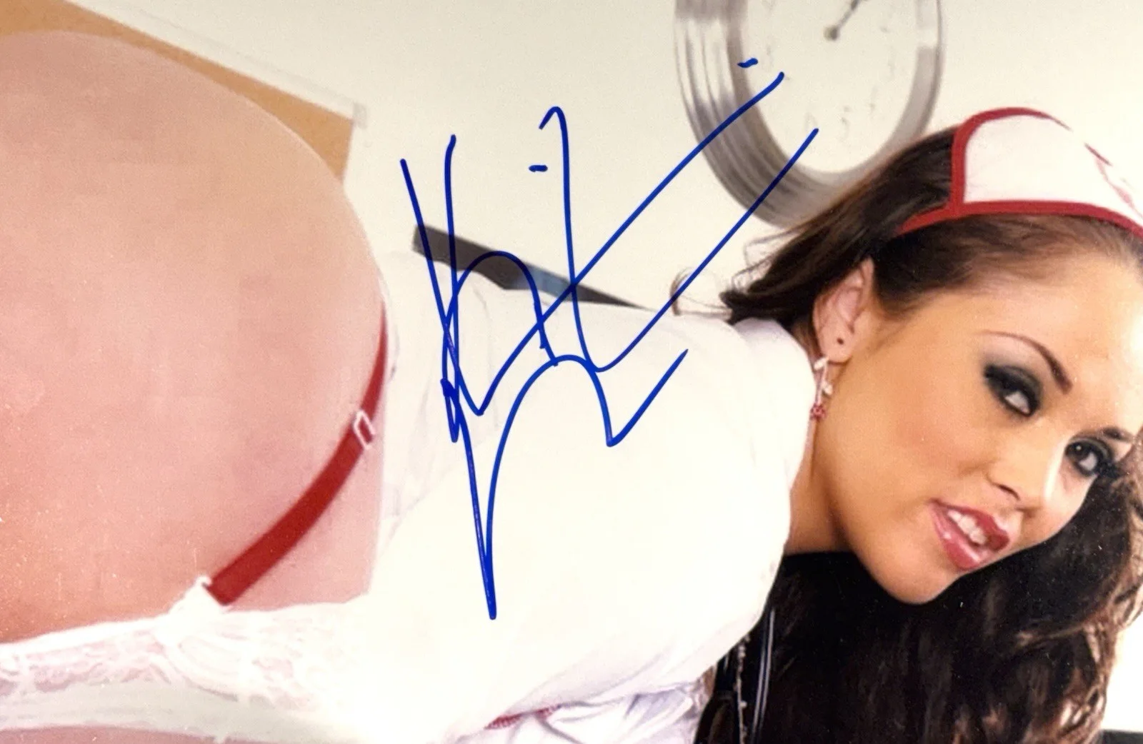 Kristina Rose Adult STAR SIGNED 8X10 PHOTO Autograph Sexy 🔥Naughty America JSA, изображение 2
