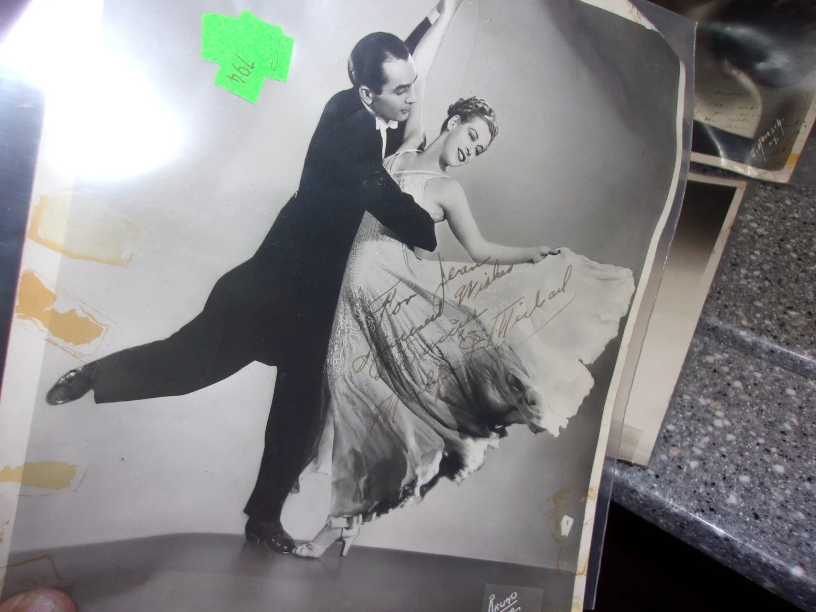 X5 old movie star photo lot signed joan bob rexer etc, image 2