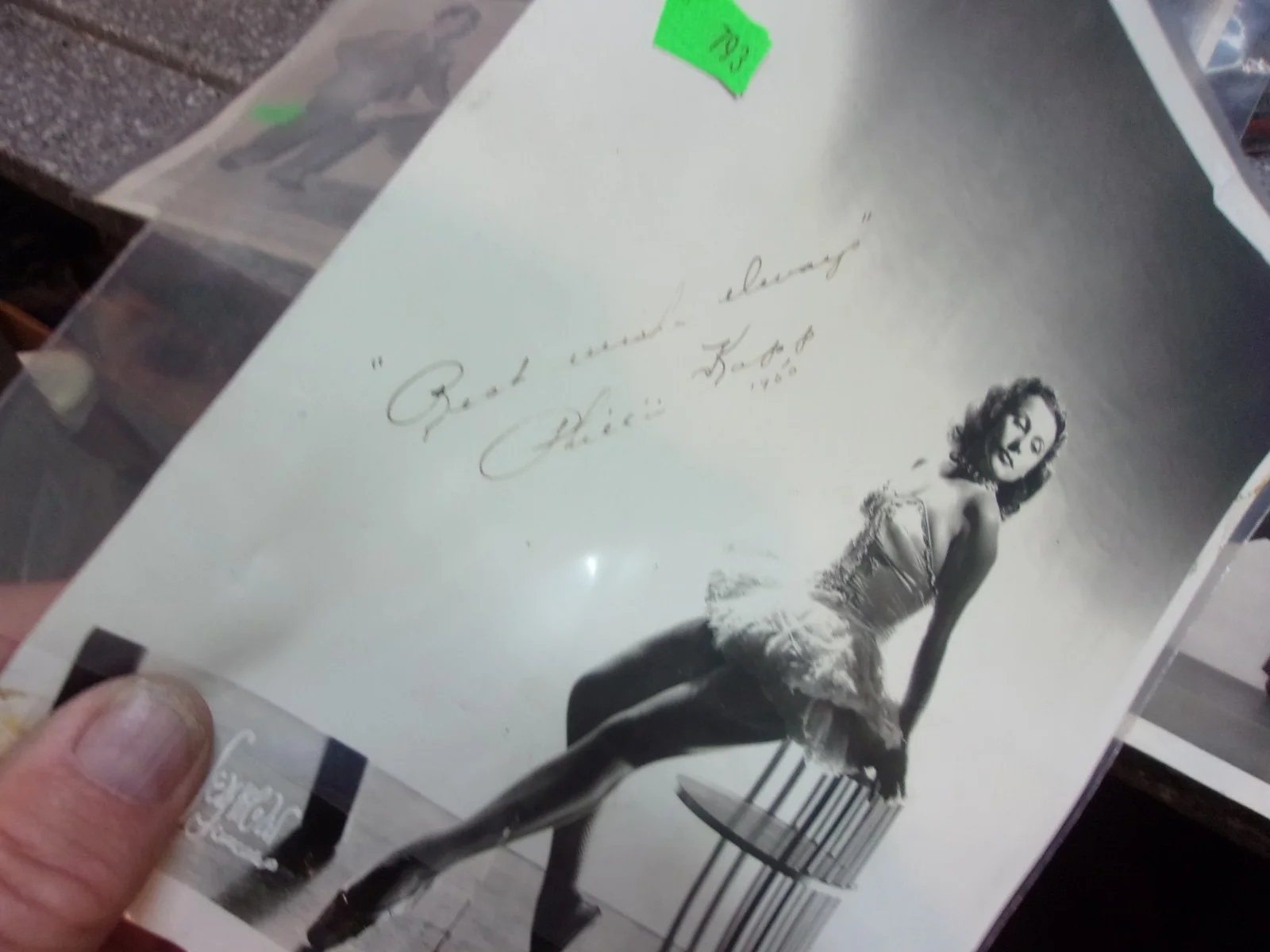X5 old movie star photo lot signed joan bob rexer etc, image 3