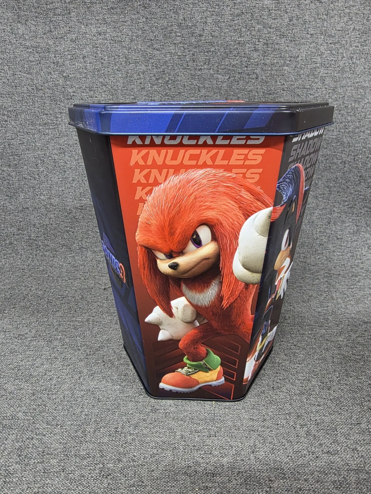 Odeon Sonic The Hedgehog 3 Regal Exclusive Collectible Popcorn Tin Bucket, изображение 3