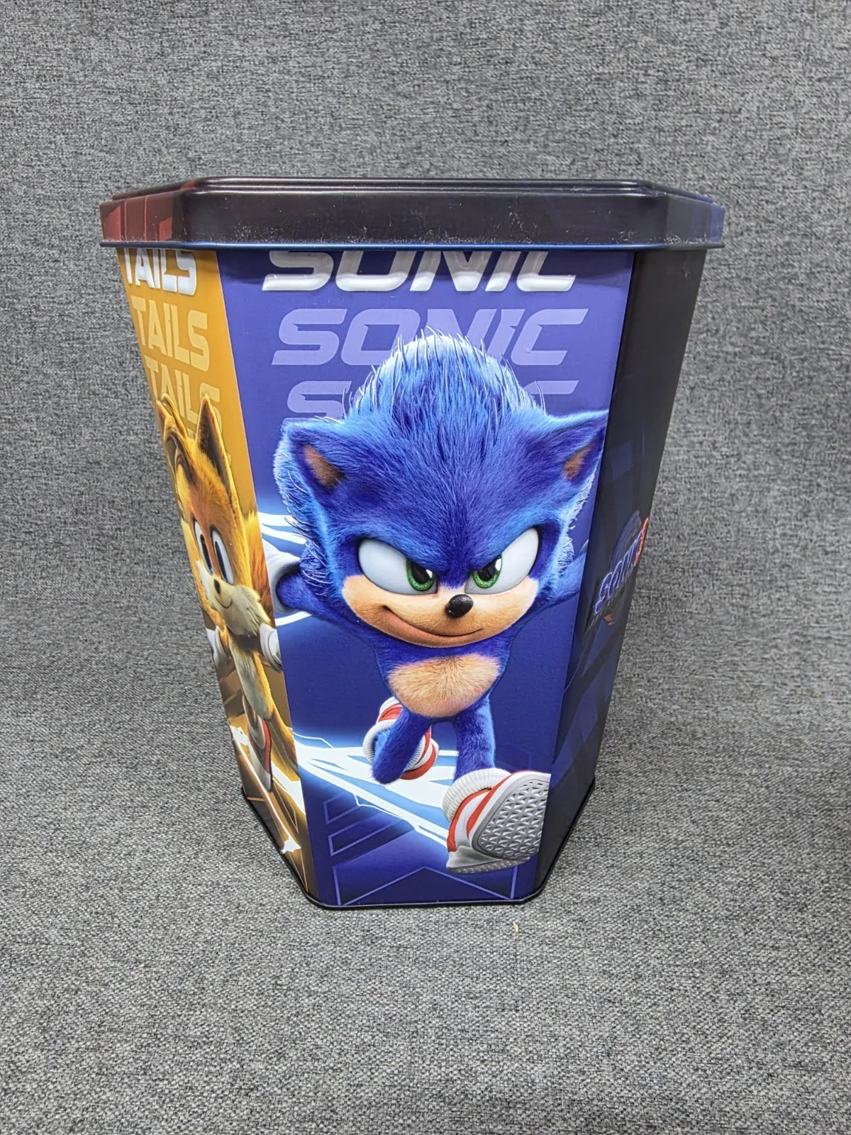 Odeon Sonic The Hedgehog 3 Regal Exclusive Collectible Popcorn Tin Bucket, изображение 5