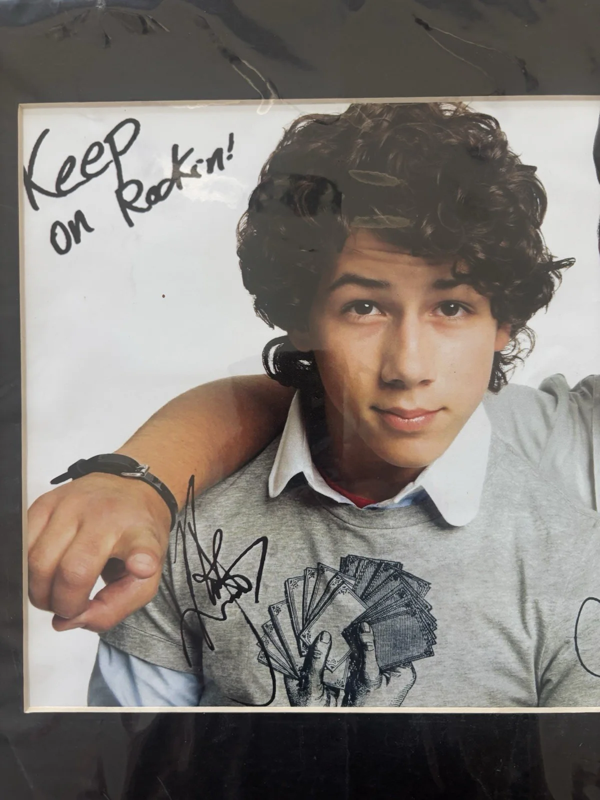 Jonas Brothers Autographed 20X 10”Mounted Photo In Original Wrapping Brand New ￼, image 3