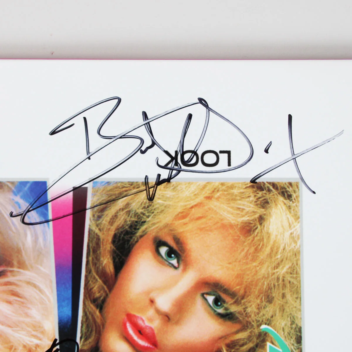 Poison Signed Record Album Look What the Cat Dragged In (4) Bret Michaels, C...., image 2