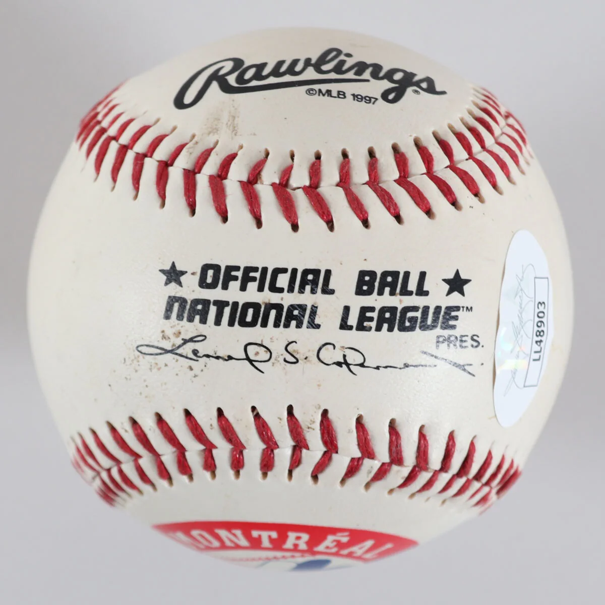 Charley Pride Signed Baseball Singer - COA JSA, image 2