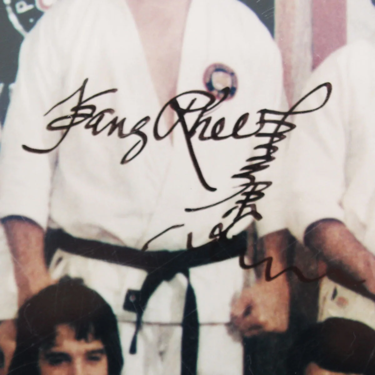 Kang Rhee Signed Photo 8x10 Elvis Presley's Karate Instructor - Beckett, изображение 2