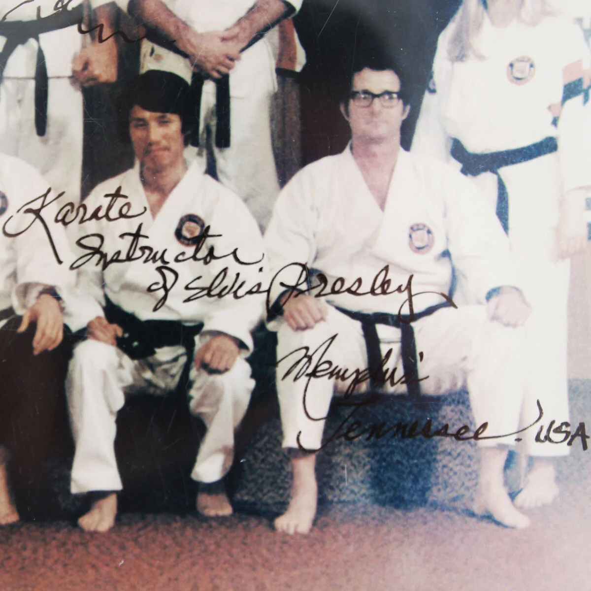 Kang Rhee Signed Photo 8x10 Elvis Presley's Karate Instructor - Beckett, изображение 3