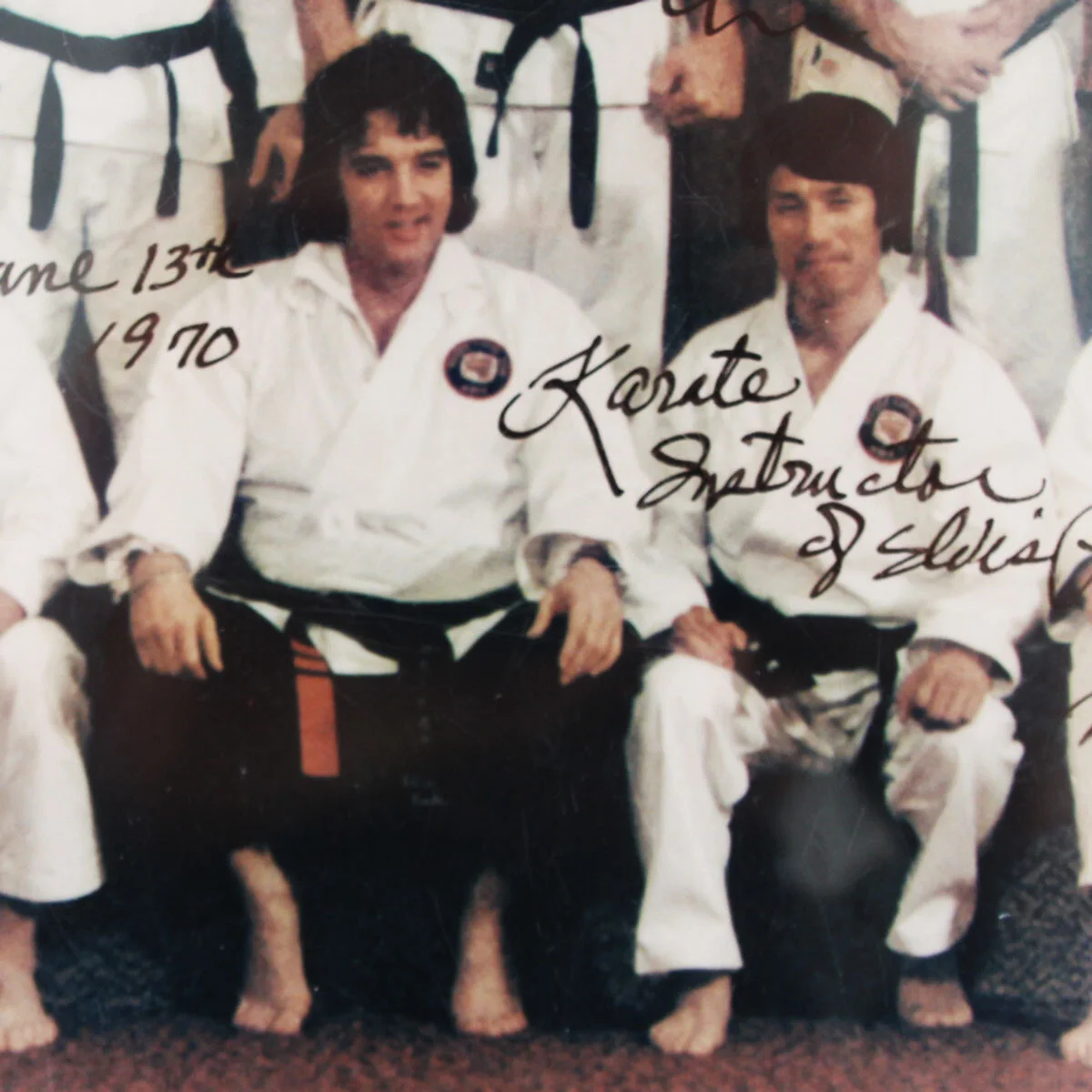 Kang Rhee Signed Photo 8x10 Elvis Presley's Karate Instructor - Beckett, изображение 5