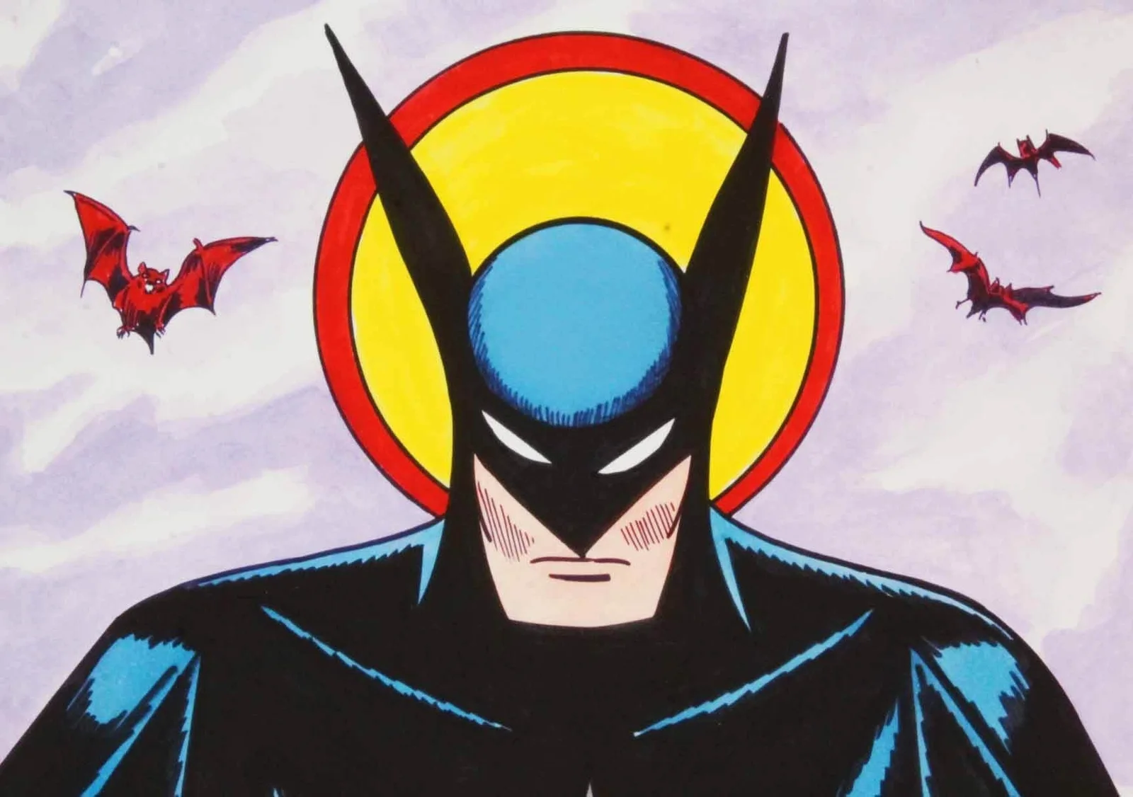 Sheldon Moldoff Litho Batman from the Estate, image 2