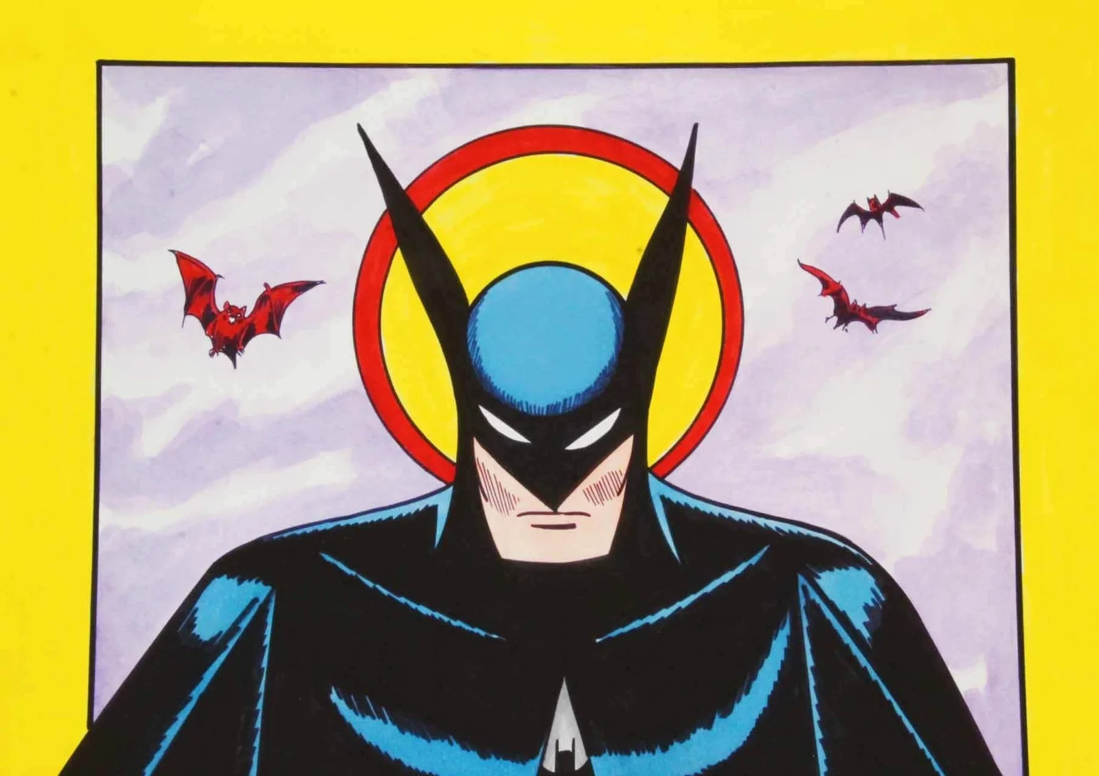 Sheldon Moldoff Litho Batman from the Estate, image 5