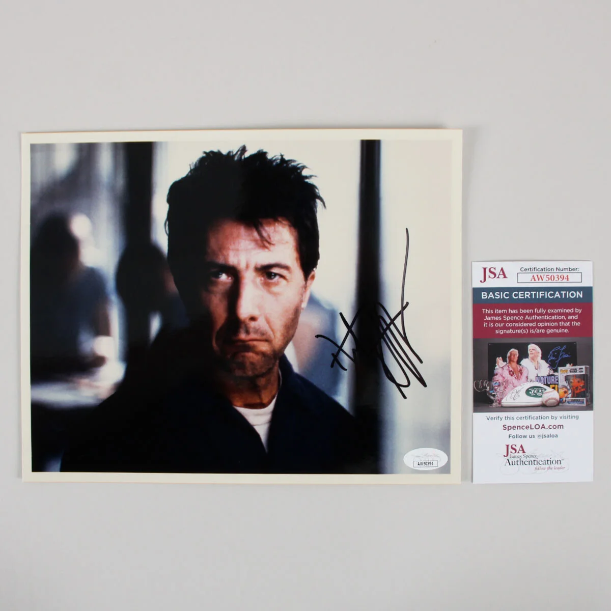Dustin Hoffman Signed Photo 8x10 - COA JSA, image 3