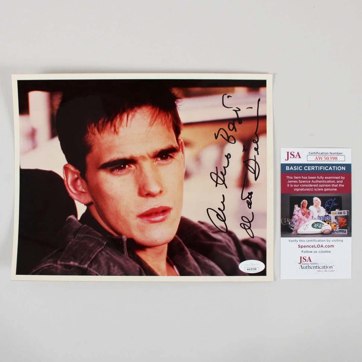Matt Dillon Signed Photo 8x10 - COA JSA, image 3